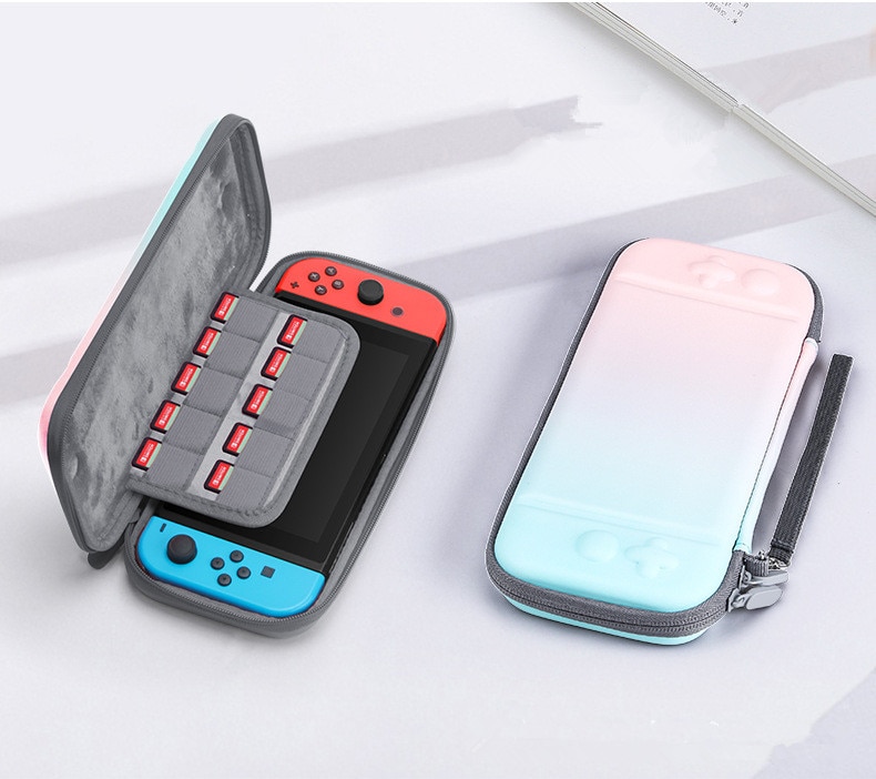 For Nintendo Switch NS Joy-Con Case cover Coloful PC Protective Outer Coque Shell Nintend Switch Console Detachable Ultra Thin