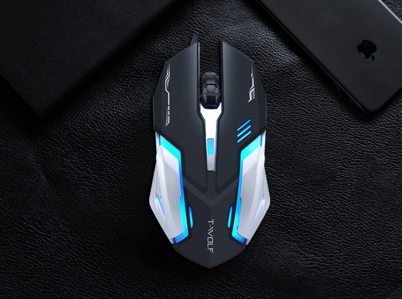 T Wolf 8D 6 Button Mouse