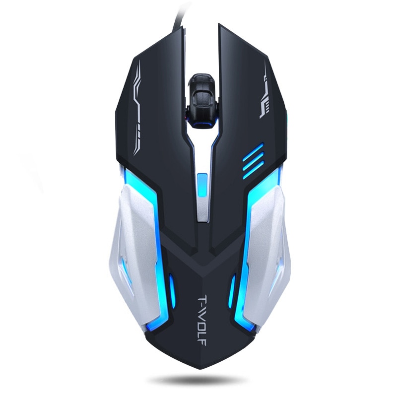 T Wolf 8D 6 Button Mouse