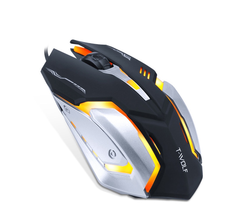 T Wolf 8D 6 Button Mouse