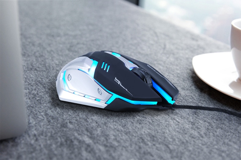 T Wolf 8D 6 Button Mouse