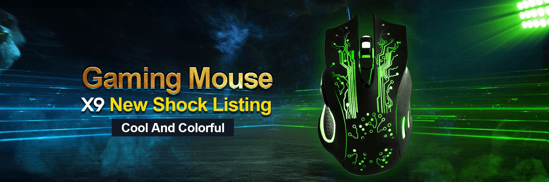 Wired Gaming Mouse Silent Game Mouse Gamer Cable USB 6 Buttons Ergonomic Mice Colorful LED Optical Mause For PC Computer game X9